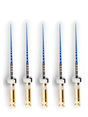 T-Flex, 21мм, размер 03/15, стерильные машинные файлы, никель-титан, 5 шт.