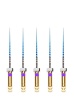 T-Flex, 21мм, размер 02/10, стерильные машинные файлы, никель-титан, 5 шт.