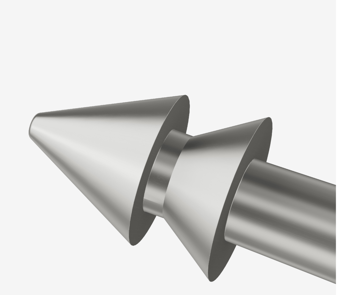 Насадка двойное копье 0.5S (диаметр 0,5мм/длина 21мм) RT Scraper 1 шт.