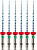 UltraFiles Blue (Heat Activation) 25мм, размер 02-35, машинные файлы, никель-титан, 6 шт.