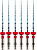 UltraFiles Blue (Heat Activation) 21мм, размер 04-25, машинные файлы, никель-титан, 6 шт.